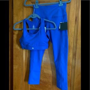 Senita Athletics sports bra and tights.